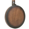 Gold Tone CC-Banjitar left-handed back view showing 13-inch maple resonator