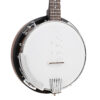 Gold Tone CC-BG resonator banjo full front view showing chrome hardware and black ABS binding