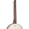 Gold Tone CC-OT open-back banjo front angle view with rolled-brass tone ring visible