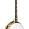 Gold Tone CC-Tenor Cripple Creek tenor banjo front view natural high gloss finish