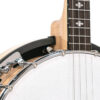 Gold Tone CC-Tenor tenor banjo full front angled view showing chrome hardware and natural finish