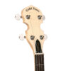 Gold Tone CC-Tenor left-handed tenor banjo headstock with sealed tuners and B-style buttons