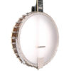 Gold Tone CEB-4 left-handed cello banjo full front view showing 14-inch pot and Remo Renaissance head