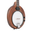 Gold Tone EB-6 electric banjo full front view showing contour mahogany body