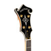 Gold Tone EBM-5/L left-handed electric banjo headstock with GT Master Planetary tuners front view