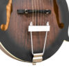 Gold Tone F-6 mando-guitar front angle view highlighting tobacco sunburst satin finish
