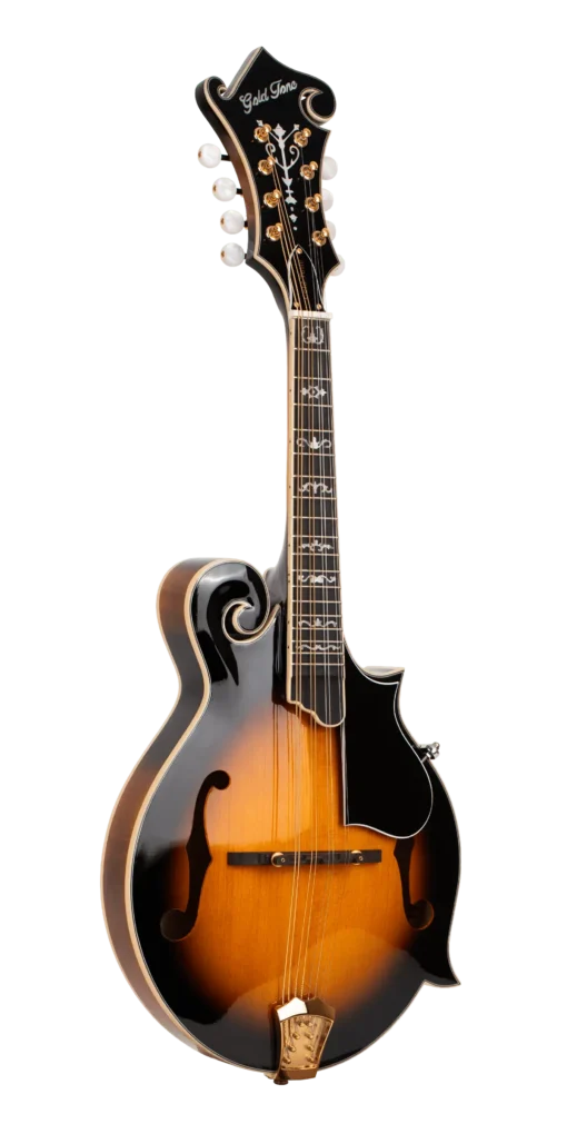 Gold Tone GM-70+/L Mastertone F-Style Mandolin Left-Handed with Case