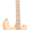 Gold Tone GME-4 maple neck and fingerboard detail showing dot inlays