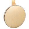 Gold Tone GT-500/L left-handed banjitar back view showing 13-inch maple resonator