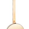 Gold Tone GT-500/L left-handed banjitar resonator back detail with natural high gloss finish