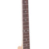 Gold Tone GT-750/L left-handed banjitar neck showing bound rosewood fingerboard and snowflake inlays