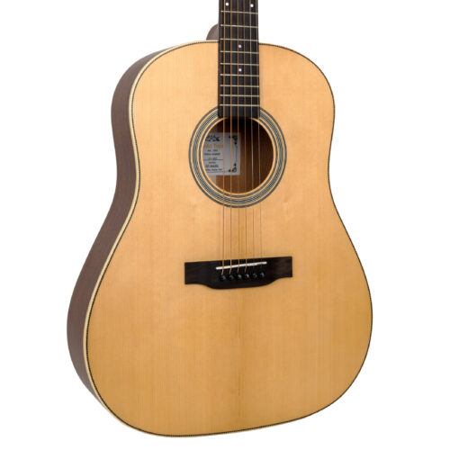 Gold Tone The Bell all-solid wood acoustic-electric guitar, natural satin, full front