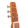 Gold Tone GT-Weissenborn headstock front view with open-gear tuners and metal buttons