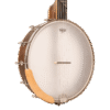 Gold Tone HM-100A High Moon openback banjo full front view showing maple binding and nickel hardware
