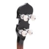 Gold Tone IT-250F/L left-handed Irish tenor banjo headstock close-up showing ZeroGlide nut