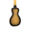 Gold Tone LS-8 lap steel guitar back detail showing two-tone tobacco sunburst finish