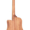 Gold Tone M-Bass 23 back detail showing body construction and satin finish