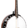 Gold Tone MB-850+/L left-handed mandolin-banjo front view with vintage brown finish