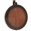 Gold Tone MB-850+ back view showing 13-inch maple resonator in vintage brown finish
