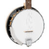 Gold Tone MC-150RP Maple Classic banjo front angle showing resonator and chrome hardware