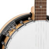 Gold Tone MC-150RP Maple Classic banjo full front view showing snowflake inlays and rosewood fingerboard