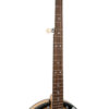 Gold Tone MC-150RP banjo neck detail showing rosewood fingerboard and snowflake position markers