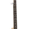 Gold Tone MM-150/L neck detail — rosewood fingerboard with snowflake inlays and frailing scoop