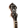 Gold Tone OB-150RF/L headstock detail showing GT planetary tuners and cream buttons
