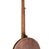 Gold Tone OB-150RF/L left-handed banjo back detail showing coordinator rods and one-piece cast flange