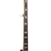 Gold Tone OB-2AT neck detail showing ebony fingerboard and bowtie inlay pattern