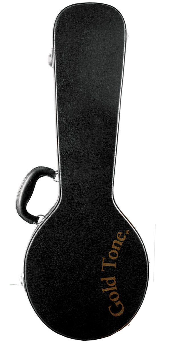 Gold Tone OB-250+ TP hard shell case included with banjo