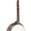 Gold Tone OB-250+TP/L left-handed Orange Blossom banjo front view with vintage brown finish