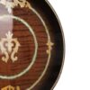 Gold Tone OB-300 Orange Blossom banjo flamed maple resonator abalone and mother of pearl inlay detail