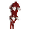 Gold Tone OB-3EF banjo headstock close-up showing bone nut and vintage style headstock shape