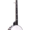 Gold Tone OT-800LN left-handed old time Tubaphone-style banjo full front view in vintage brown finish