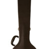 Deluxe arched-top hard case included with Gold Tone OT-800LN left-handed old time banjo