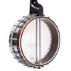 Gold Tone OT-800LN banjo back detail highlighting bracket band construction and chrome hardware