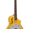 Gold Tone PBR/L resonator guitar alternate angle showing full body profile