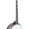 Gold Tone PS-250/L left-handed plectrum special banjo front view with vintage brown finish