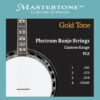 Gold Tone banjo with mahogany resonator and chrome hardware front view