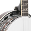 Gold Tone PS-250 left-handed plectrum banjo angled front view showing tone ring