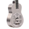 Gold Tone ResoUke resonator ukulele full front view showing Gold Tone Beard coverplate