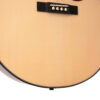 Gold Tone TG-10 tenor guitar front angle showing rosewood fingerboard and dot inlays