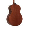 Gold Tone TG-18 tenor guitar back detail — natural mahogany finish