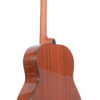 Gold Tone UG-18 ukulele-guitar back and sides detail showing laminated mahogany finish