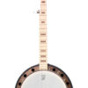 Deering Goodtime Two 5-string resonator banjo front view natural blonde maple