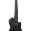 Gold Tone ME-Bass Black Edition matte black 23-inch scale electric MicroBass front view