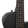 Gold Tone ME-BassFL Black Edition fretless matte black 23-inch scale electric MicroBass front view three-quarter angle