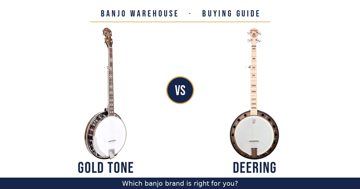 Deering vs Gold Tone Banjo Comparison