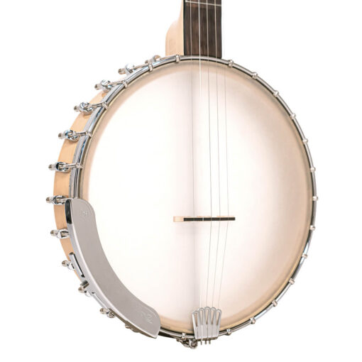 Gold Tone CC-Carlin12 open-back clawhammer banjo full front view
